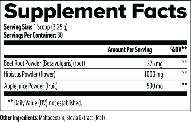 Beetroot Powder : 60-Day supply